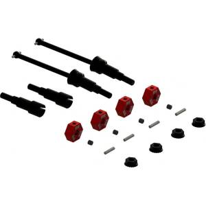 Arrma Комплект валове Arrma, комплект шестоъгълни адаптери