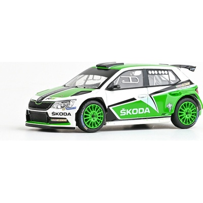 Abrex Škoda Fabia III R5 2015 design 2016 143XAB-605T2e 1:43