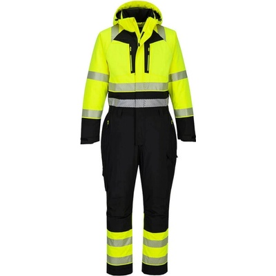 Portwest Kombinéza DX438 zimní reflexní vysoká viditelnost žltá/čierna