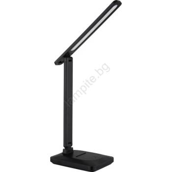 GLOBO 58481S - LED настолна лампа LORNA, 3W, 5V, 1800 mAh, черна (GL8441)