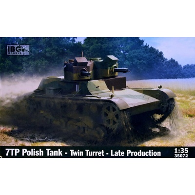 IBG Models 7TP Polish Tank Twin Turret Late 1:35