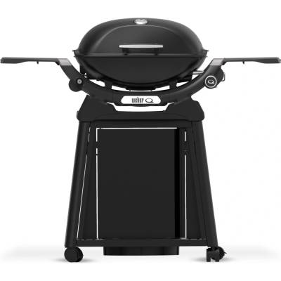 Weber Q 2200N s postrannými stolíkmi a vozíkom Premium