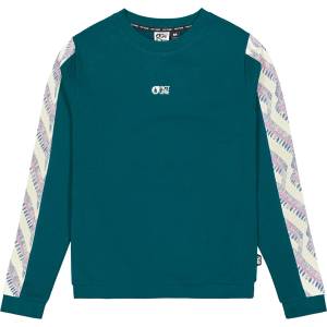 Picture Дамски пуловер Picture Women's Blayr Printed Crew Jumper - Deep Water / Birdiplum (117-3561-0212)