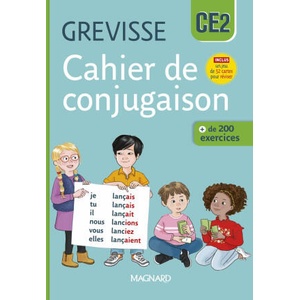 Cahier de conjugaison Grevisse CE2 | Wojciechowski-Savadoux (2025)