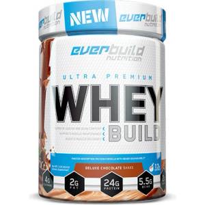 Everbuild Nutrition Ultra Premium Whey Build - суроватъчен протеин - Ябълков пай с канела / 454 г
