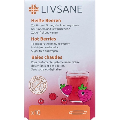 Livsane Horúce lesné ovocie 10 ks