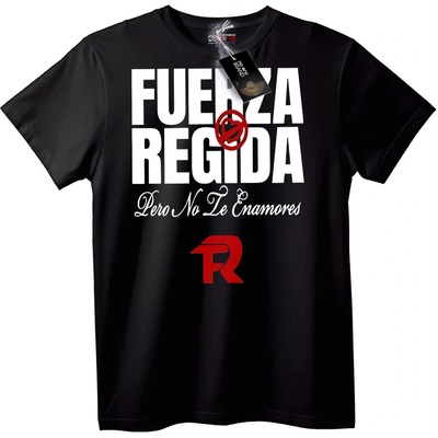 NOONEBRAND Тениска Fuerza Regida - Но Не Го Обичай - L, White