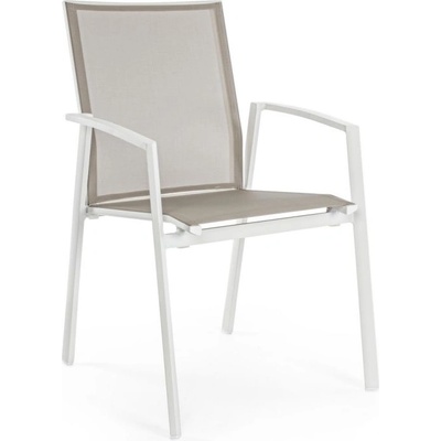 Стол cruise бял GK50 с подлакътници (0662232)