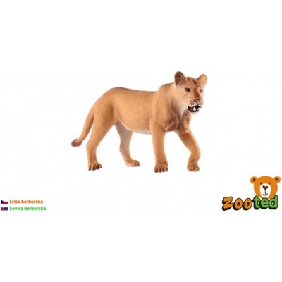 Teddies Lev berberský lvice zooted 12 cm