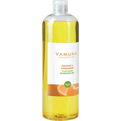 Yamuna pomaranč-škorica rastlinný masážny olej 1000 ml