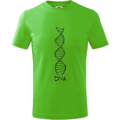 Cyklistovo DNA tričko detské Apple Green
