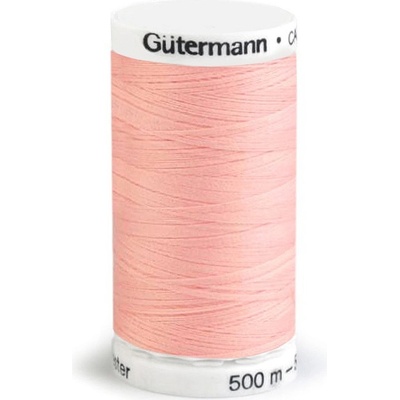 Polyesterové nitě Gütermann návin 500 m Barva: 659 Rose Shadow