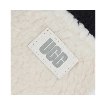 Ugg dámske rukavice W Sherpa mitten W Logo Tape 21631 biela