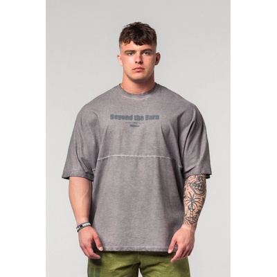 Nebbia Washed-off Oversized tričko NO SHORTCUTS 369