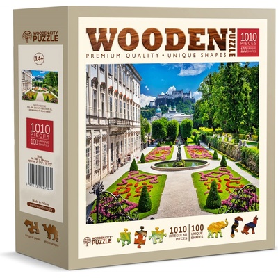 WOODEN CITY Drevené Zámok Mirabell 1010 dielov