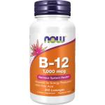 NOW Vitamin B-12 1000 mcg | with Folic Acid [250 Подезични таблетки ]