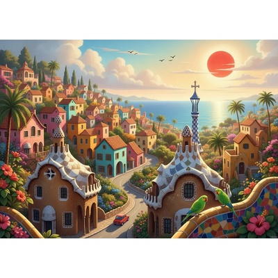 Alipson Puzzle - Puzzle The Dream of Barcelona - 500 piese