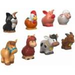 Mattel Комплект фигурки на животни за деца, Fisher Price, Пластмаса, 1 година+