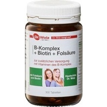 Dr. Wolz B-Komplex + Biotin + Folsäure Hefetabletten 300 tabliet