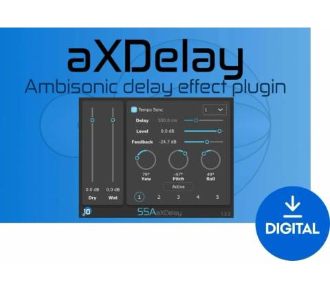 SSA Plugins aXDelay Digitálny produkt
