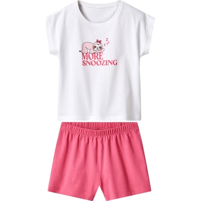 Lupilu pyžamo bílá růžová