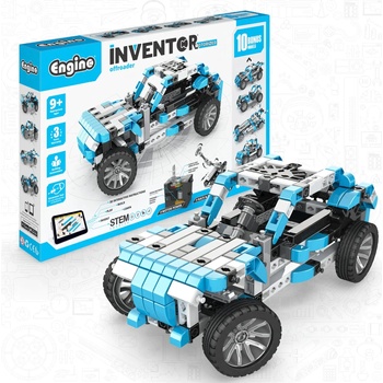 Engino Конструктор Engino Inventor Motorized - Офроудър, 10 в 1 (6611020178)