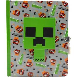 Insights Minecraft: Creeper Squishy Lock & Key Diary | Insight Editions