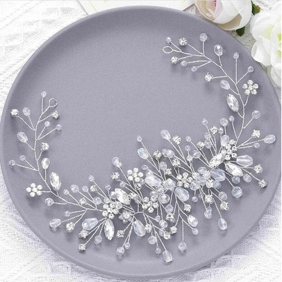 Naishide Jewelry Svatební ozdoba do vlasů s kamínky