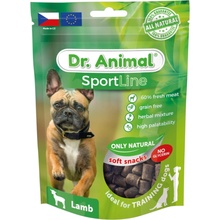 DR. ANIMAL Sportline pochúťka jahňacia pre psov 100 g