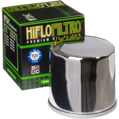 HIFLO olejový filtr HF 204 HONDA/ KAWASAKI/ YAMAHA chrom (50)