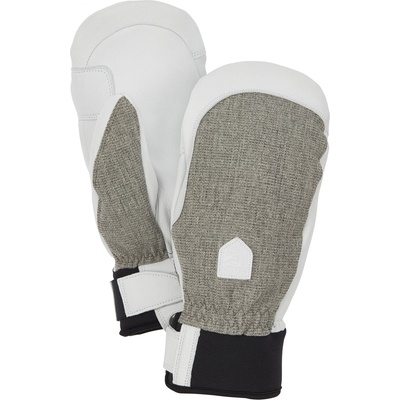 Hestra Дамски ръкавици Hestra Women's Army Leather Patrol Mitt Gloves - Light Grey - размер 9 (EU) (202-3252-0414)
