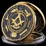 HARAHU Колекционерска Монета - Freemasonry KP5734