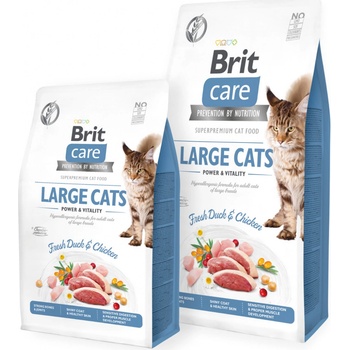 Brit Care Cat Grain-Free Large cats Power & Vitality 3 x 7 kg