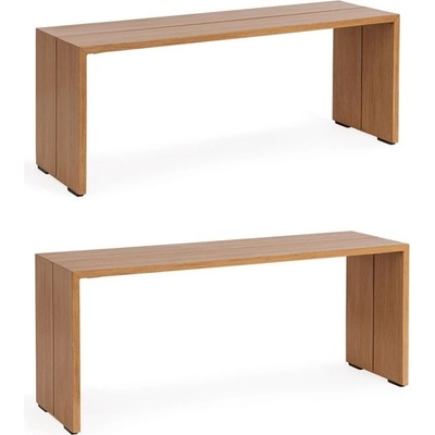 Bizzotto Piper ДЪРВЕНА ГРАДИНСКА ПОМОЩНА МАСА СЕТ 2 (0662864)