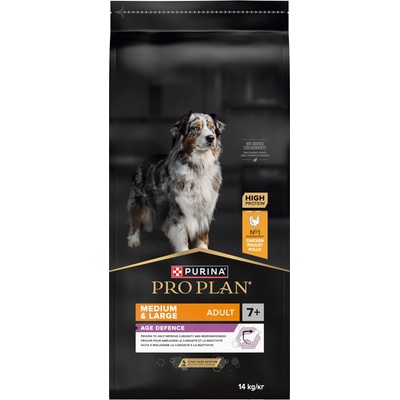 PRO PLAN PRO PLAN Age Defence Храна за възрастни кучета, богата на пилешко месо 14кг