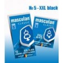 Masculan XXL Black 3 ks