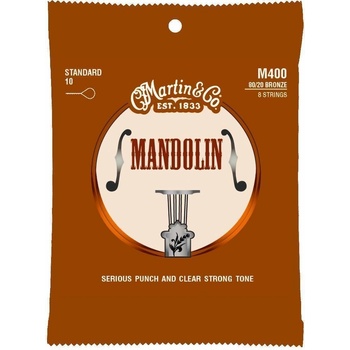 Martin M400 80/20 Bronze Mandolin Струни за мандолина (M400)