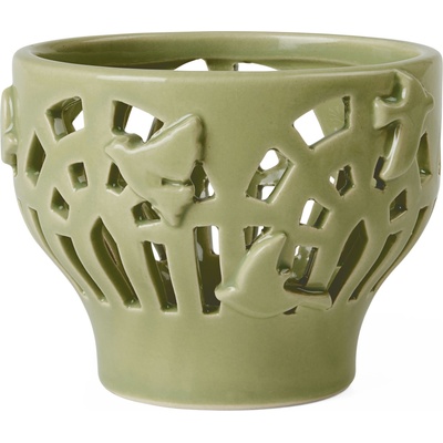 Kähler Свещник за чаена свещ Orangery Spring Leaf 9, 5 см (691207)