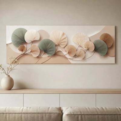 Obraz na plátně - Jemné struktury FeelHappy.cz Vyberte rozměr obrazu (šířka x výška): 150 x 50 cm