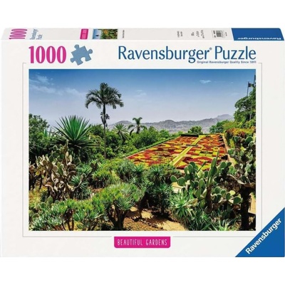 Ravensburger Пъзел Ravensburger от 1000 части - Ботаническа градина Мадейра (12000853)