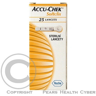 Accu-Chek Softclix Lanncet 25 ks