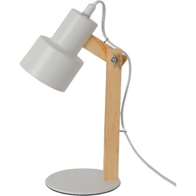 ELMARK Alani НАСТОЛНА ЛАМПА 1ХЕ14, БЯЛ (955alani1t/wh)