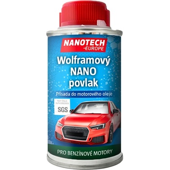 Nanotech-Europe Wolframový NANO povlak - přísada do motorového oleje pro BENZINOVÉ motory 240 ml