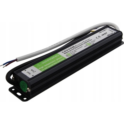 Napájecí zdroj SLIM pro LED pásky 12V 3,75A 45W vodotěsný IP67