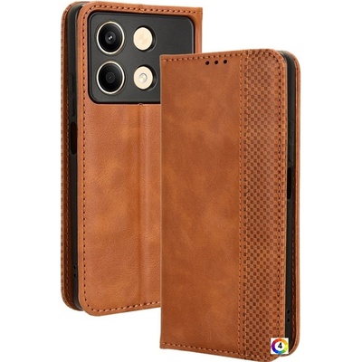 Xiaomi Poco X6 Neo 5G Magnetic Wallet Кожен Калъф и Протектор