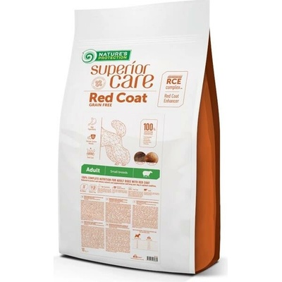 Nature's Protection Superior Care Red Coat Grain Free Lamb Adult Small Breed 10 kg