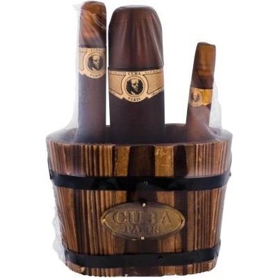 Cuba Gold подаръчен комплект: EDT 100 ml + EDT 15 ml+ EDT 35 ml за мъже