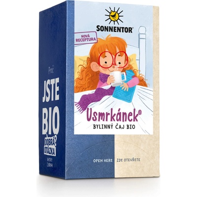 SONNENTOR Usmrkánok® BIO bylinný čaj dvojkomorové vrecúško 18x1.2 g