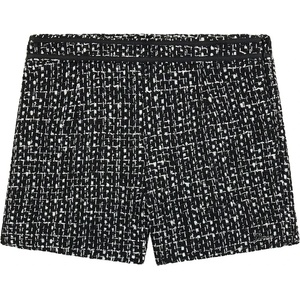 Guess Къси елегантни панталони туил за момиче със страничен цип Guess
