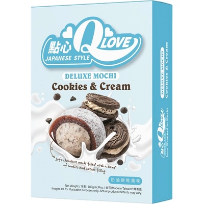 Q Love Cookies & Cream Mochi 180 g